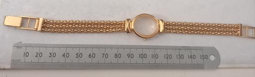  — Vintage Italian 925 Silver Gold Vermeil Watch