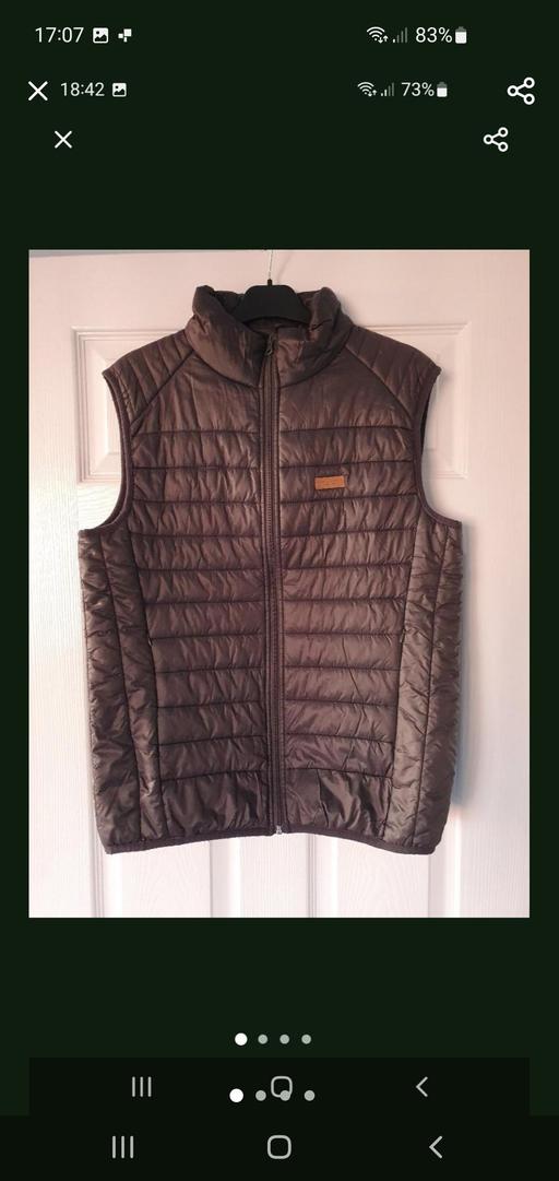  — men's grey gilet