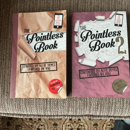  — Two Pointless books by Alfie Deyes