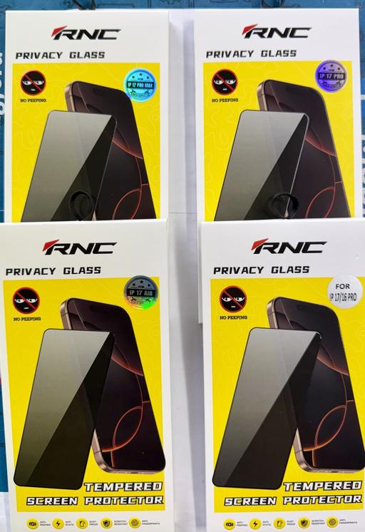  — Privacy Tempered Glass iPhone 17 Series