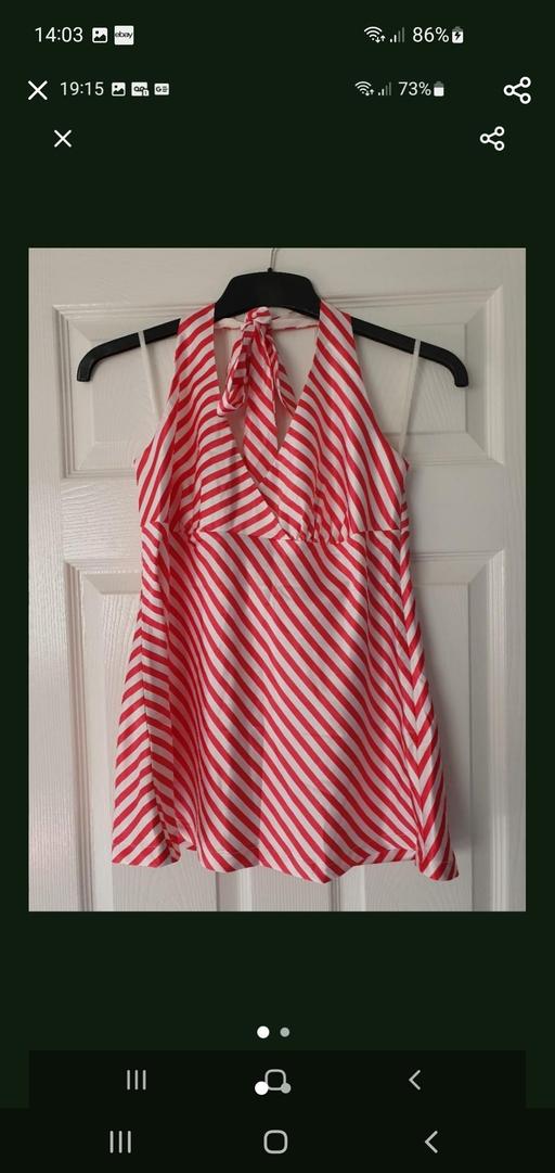  — ladies halterneck top H&M NEW