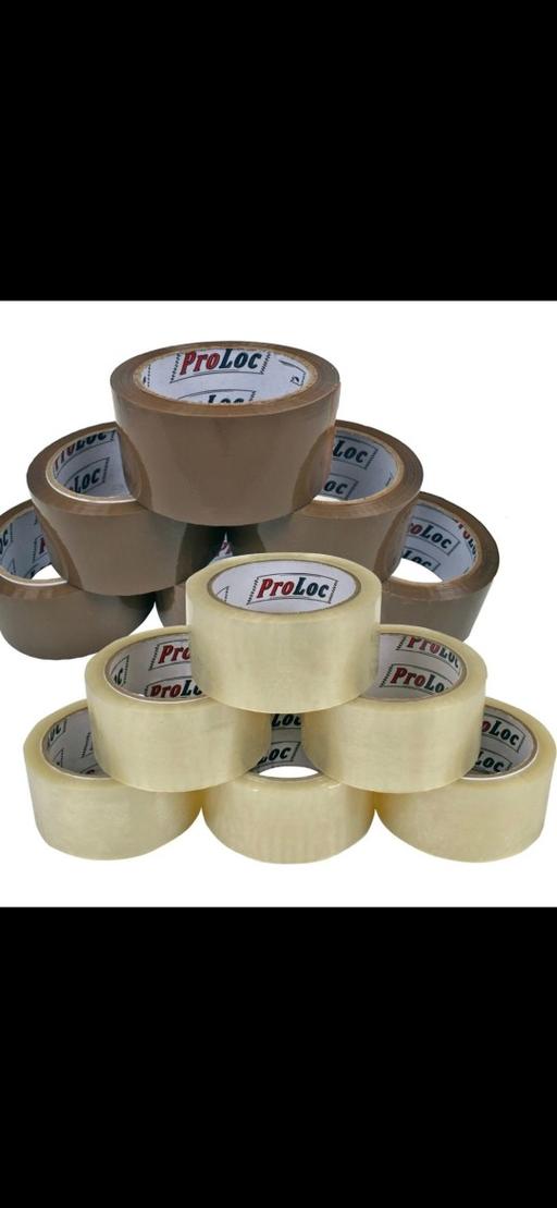  — ProLoc Packaging Tape – Clear & Brown Rolls