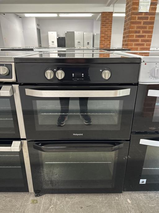  — HOTPOINT 60cm Ceramic Hob Electric Cooker