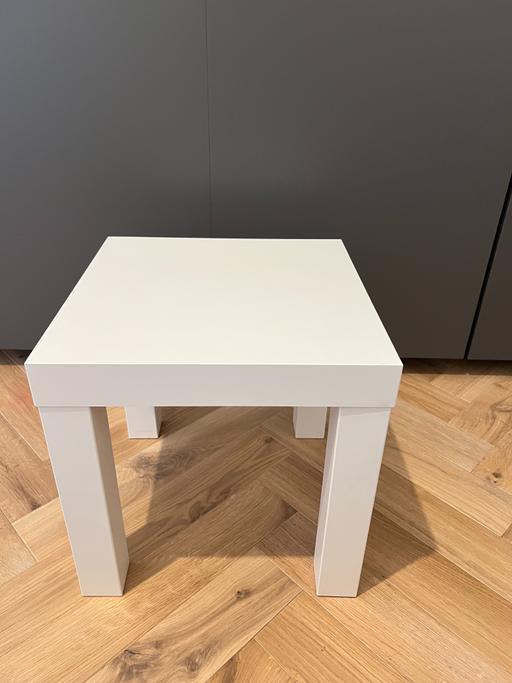  — Small White IKEA Bedside Table – Brand New