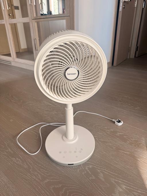  — Quiet Berssen Stand Fan with Remote