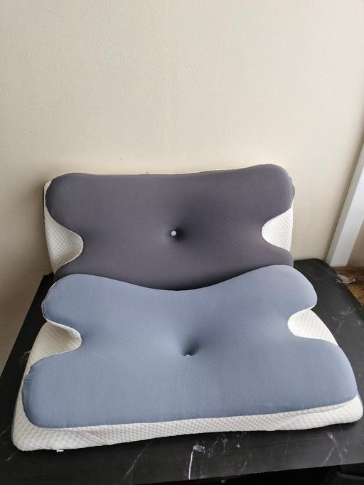  — Mulisoft ergonomic memory foam pillow – grey