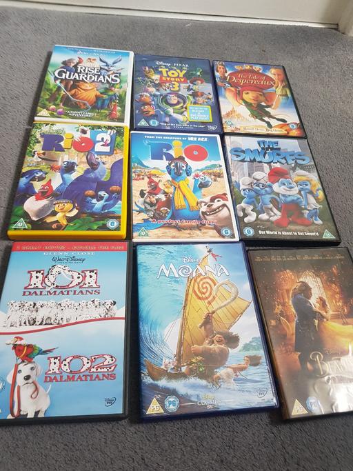  — children's DVD's 9