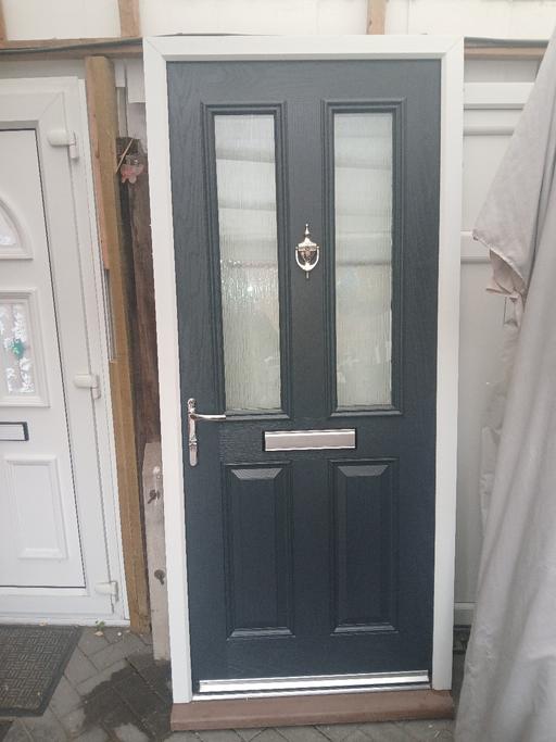  — compersite door grey like new