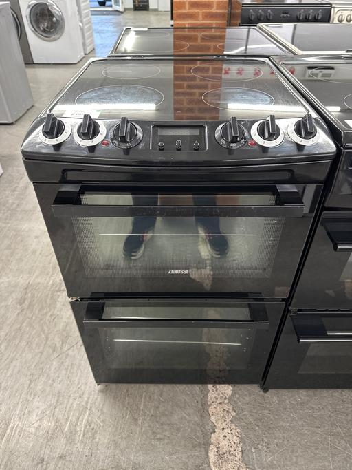  — Zanussi 55cm Ceramic Hob Electric Cooker