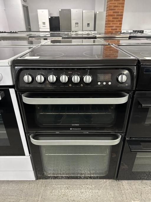  — HOTPOINT 60cm Ceramic Hob Electric Cooker