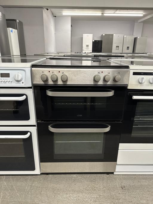  — LOGIK 60cm Ceramic Hob Electric Cooker