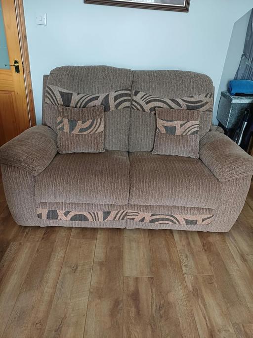  — 3 seater recliner with 2 seater sofa