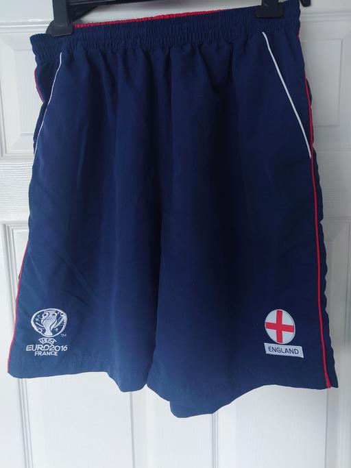  — Mens navy England shorts size XL
