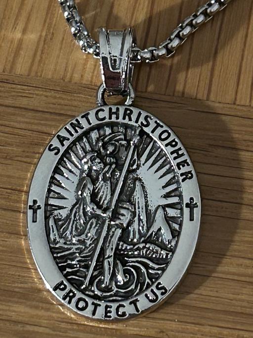  — Patron Saint Christopher Medal Necklace
