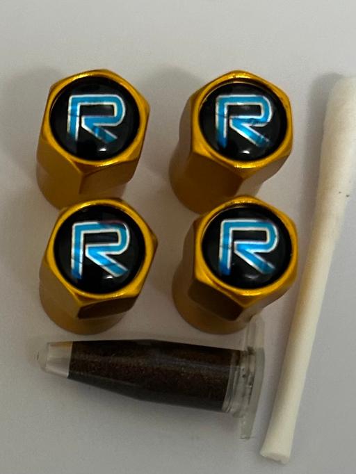  — R Type Tyre valve caps