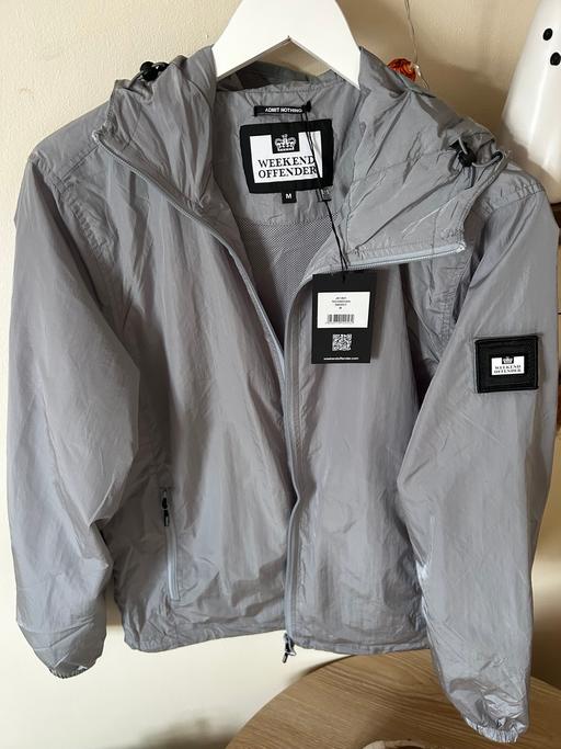  — Weekend Offender Tech Jacket Grey - RRP £110