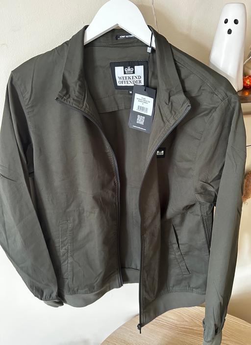 — Weekend Offender Khaki Track Top - RRP £69