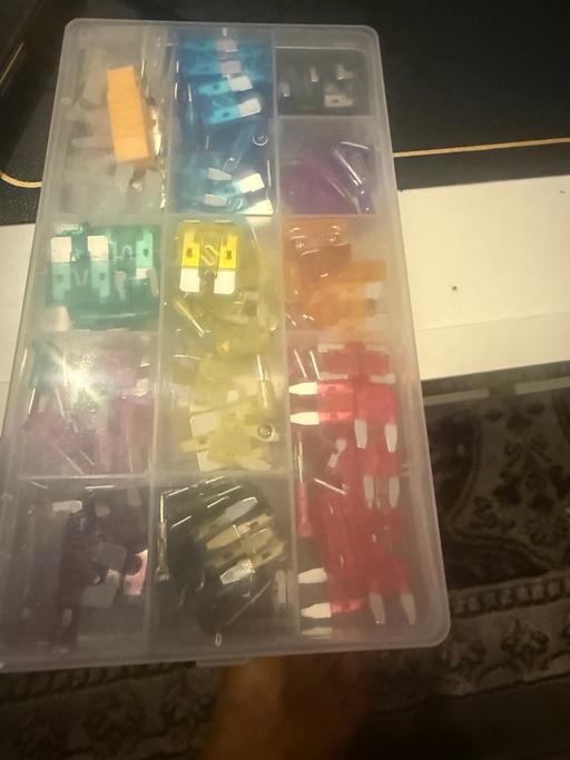  — Car fuses box mixed