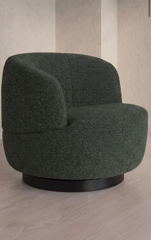  — Dark Green Swivel Chair