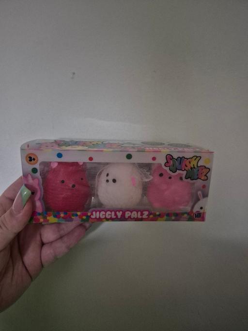  — new 3pk Jiggly Palz Squishies