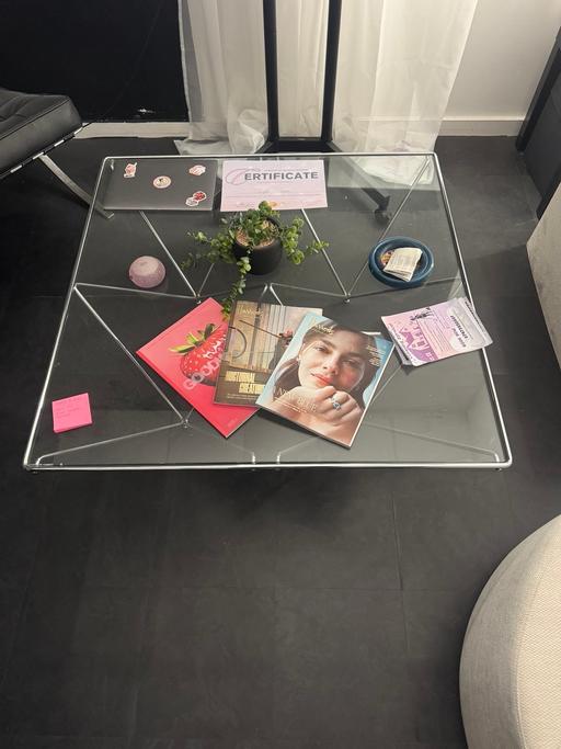  — Glass Table