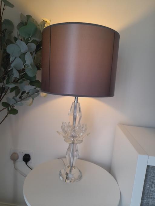  — julian mcdonald large glass lamp