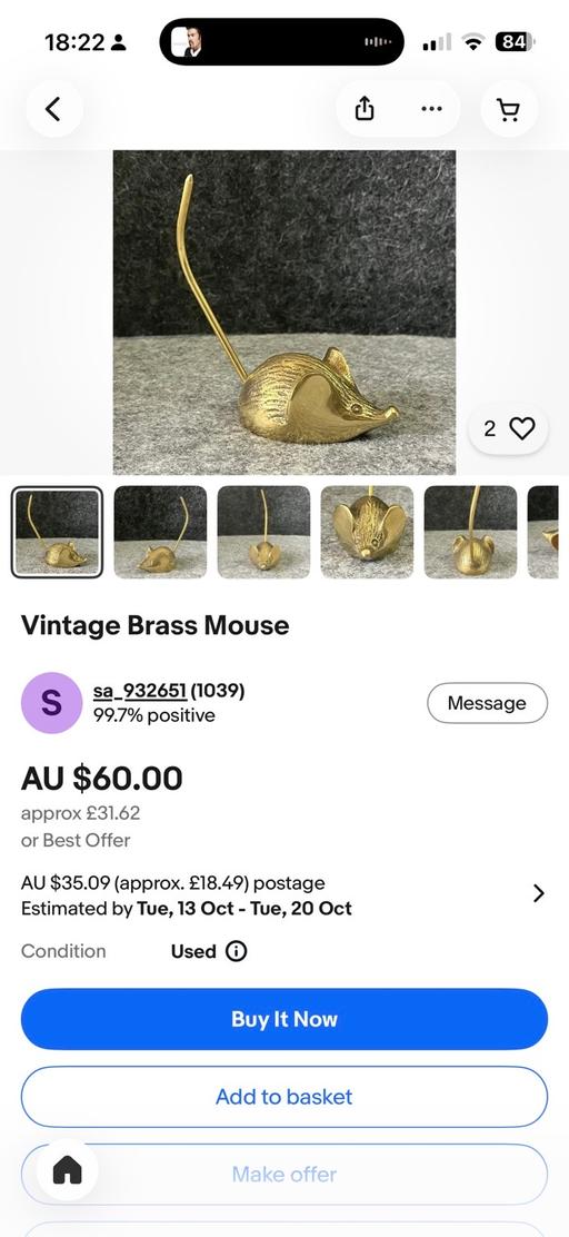  — Brass ornaments