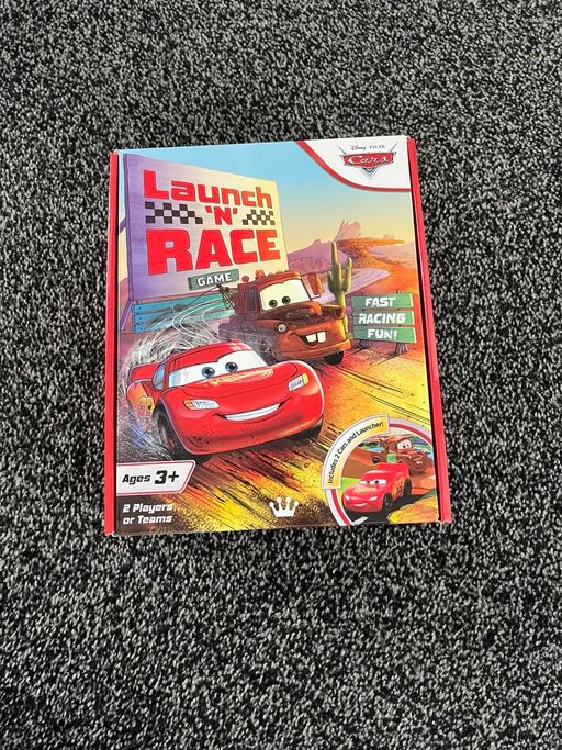  — Launch and race lightening McQueen board game