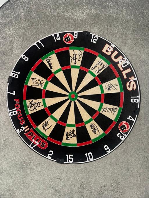  — Luke Littler + PDC Signed Board