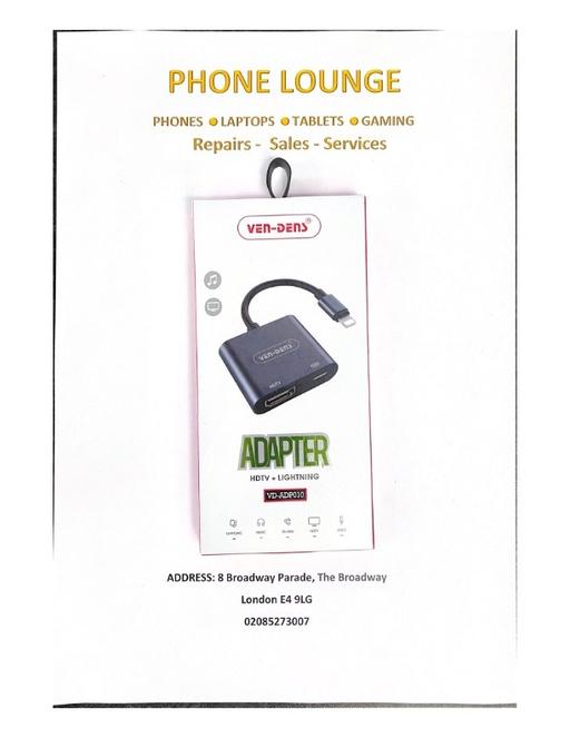  — VEN DENS Lightining HDMI Adaptor