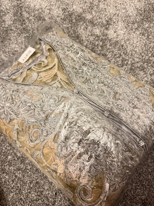  — Unstitched heavy embroidery suit