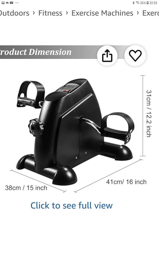  — mini bike Exerciser