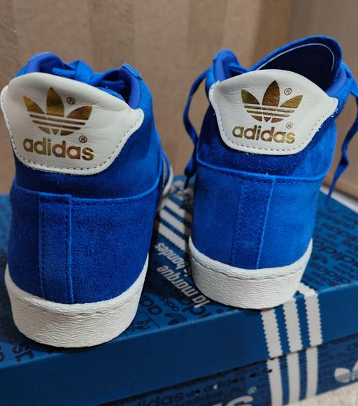  — Adidas Blue Trainers Size 7