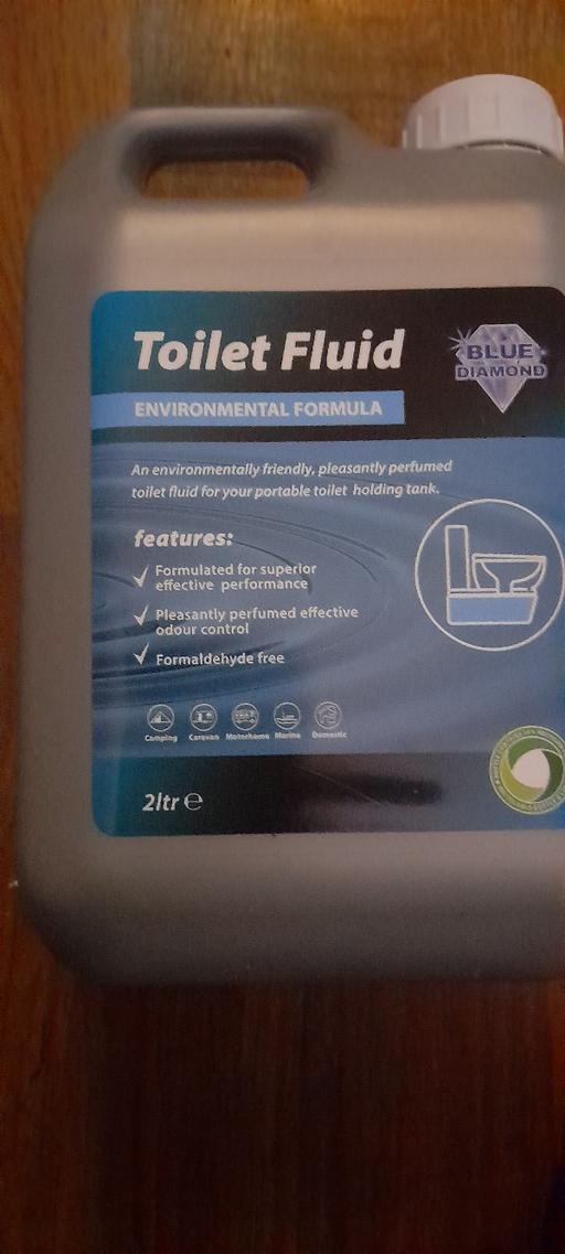  — blue diamond toilet fluid 2ltr new