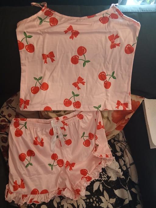  — cherry cami pj's med