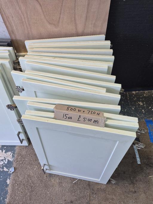  — Kitchen cupboard doors.