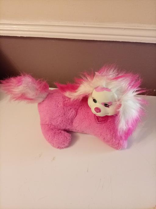 — pink puppy surprise with 2 baby's