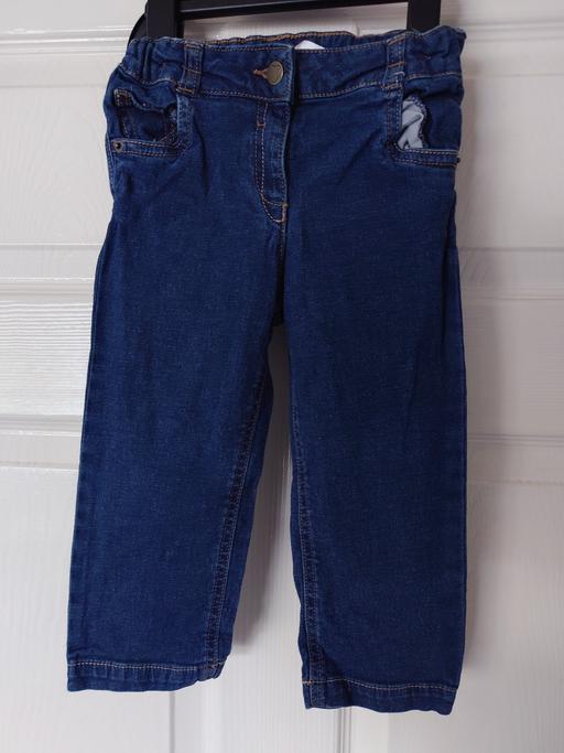  — Girls navy jeans size 1½-2 years
