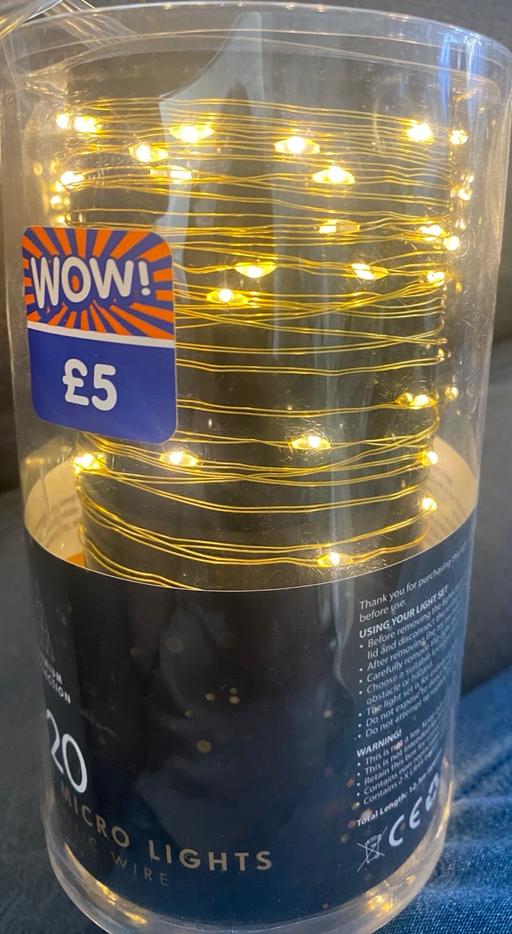  — Battery operated string lights