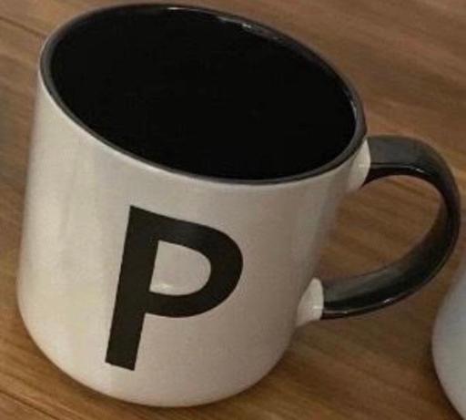  — P mug