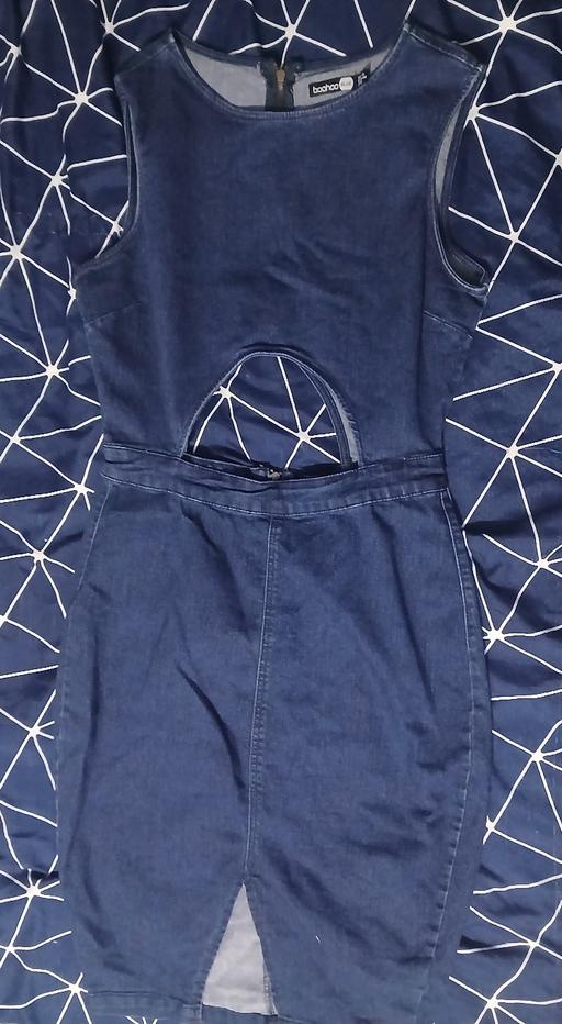  — Denim dress