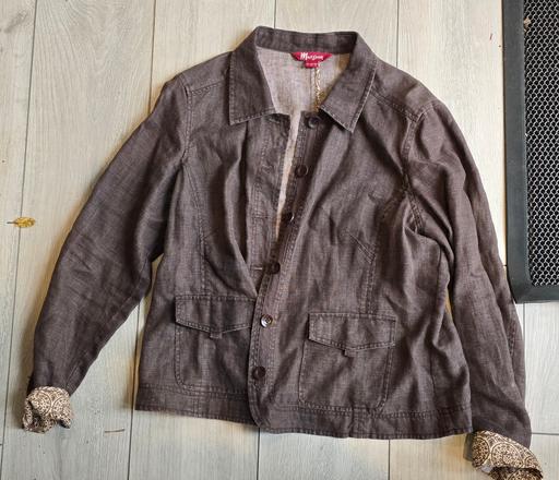  — lovely linen jacket