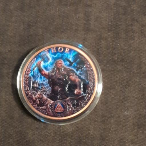  — 1oz 999 copper thor coin