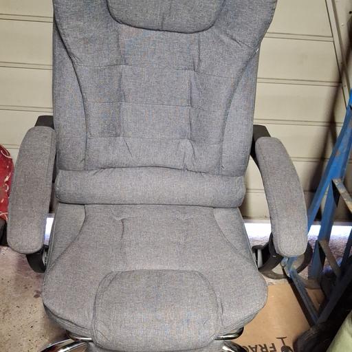  — Reclining Office Chair with incorporated Foot