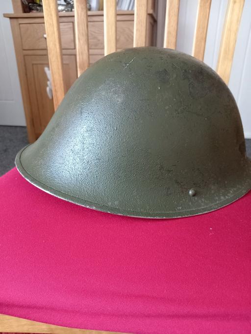  — British Army MK5 Turtle steel helmet.