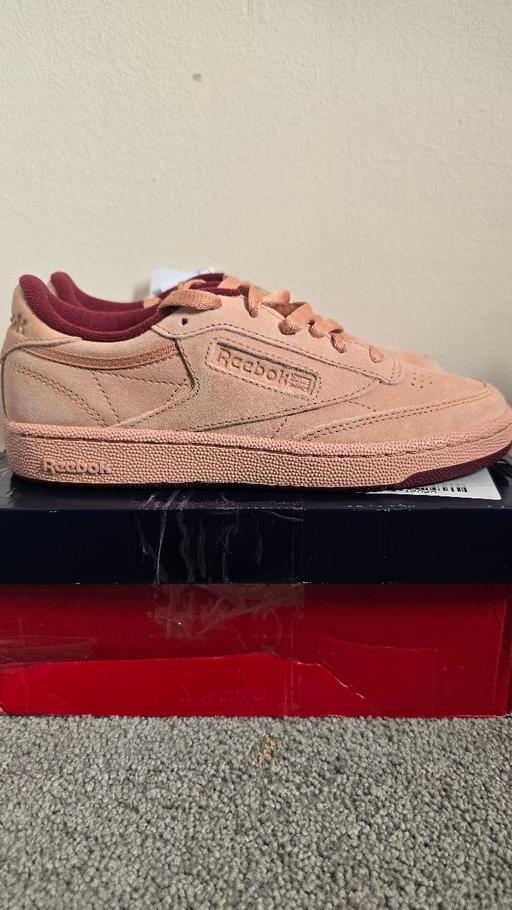 — Reebok Club C Trainers UK 5 – Dusty Pink / Bu