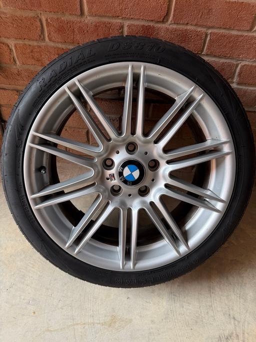 — 4xBMW MV2 Style 135 18” Alloy Wheels + Tyres