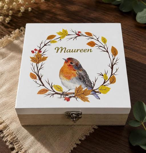  — Robin Jewellery Box