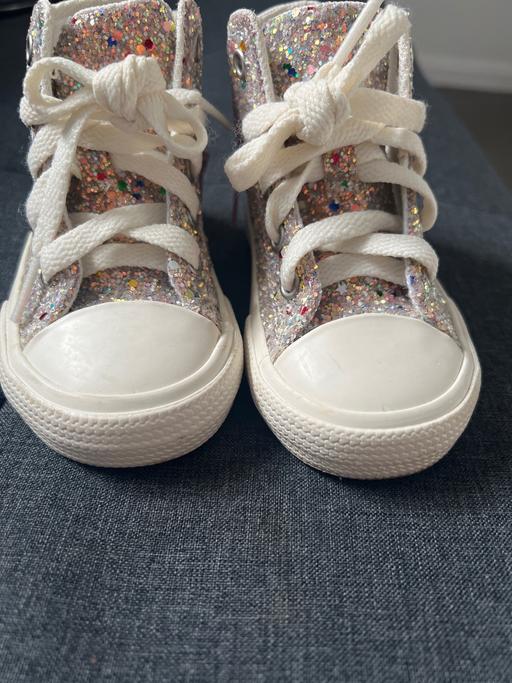  — Colourful sparkly shoes
