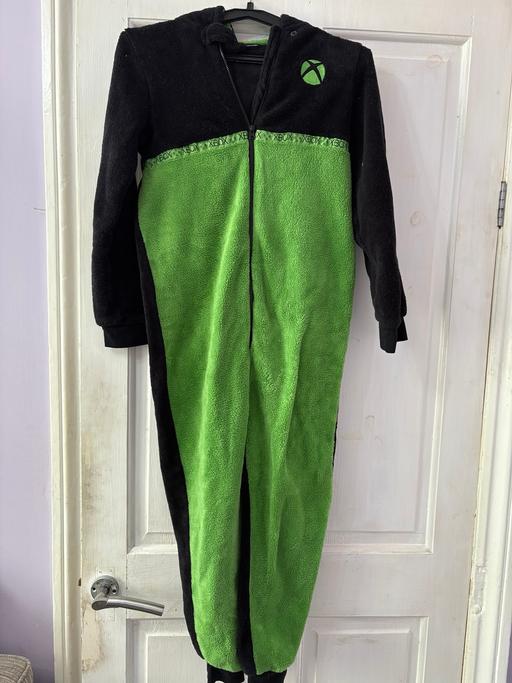  — X box hooded onesie